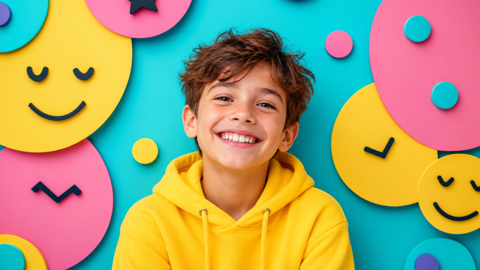 Adolescente disfrutando de un hobby como fuente de emociones positivas